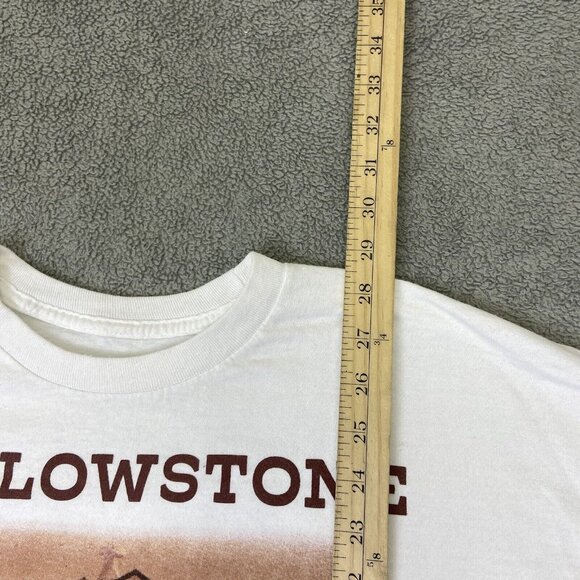 Yellowstone Dutton Ranch Long Sleeve T Shirt Size XL White - Picture 7 of 10